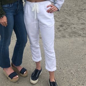 White tapered pant (forever 21)